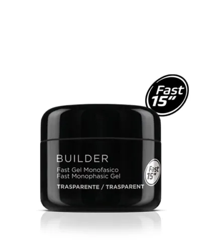JVONE Nails Builder Fast Gel Monofasico Trasparente