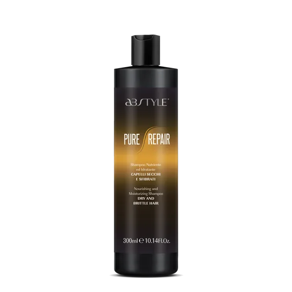 Abstyle Pure Repair – Shampoo Idratante 300 /1000 ml. - immagine 2