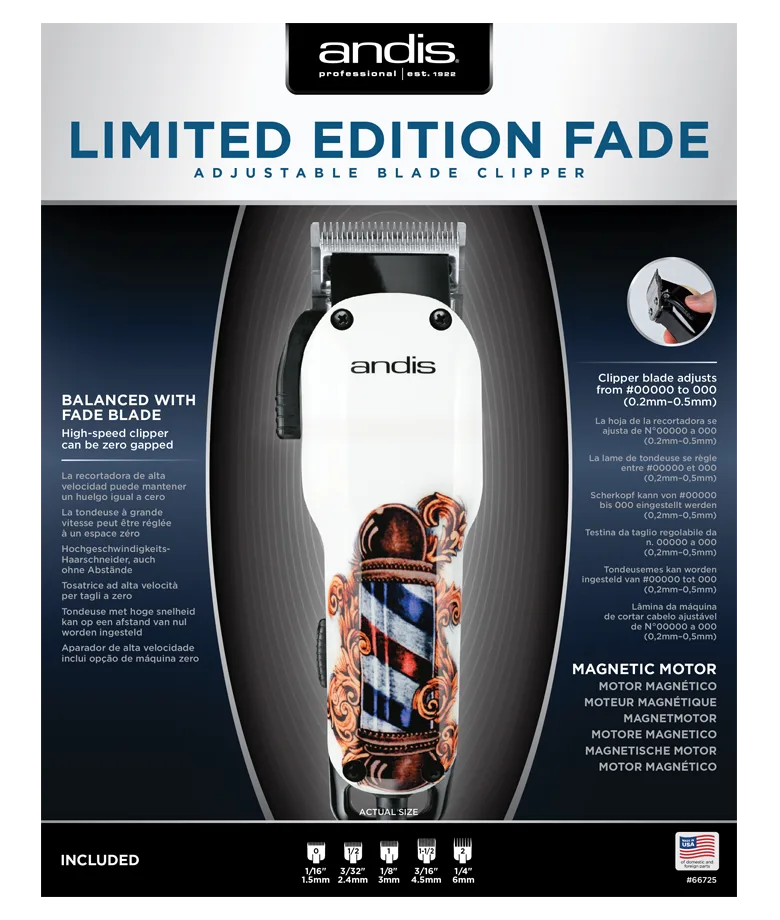 ANDIS Tosatrice Fade *Limited Edition* REF.66725 - immagine 3