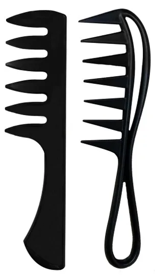 LEV3 L3VEL3 Hair Styling 2 Piece Comb Set