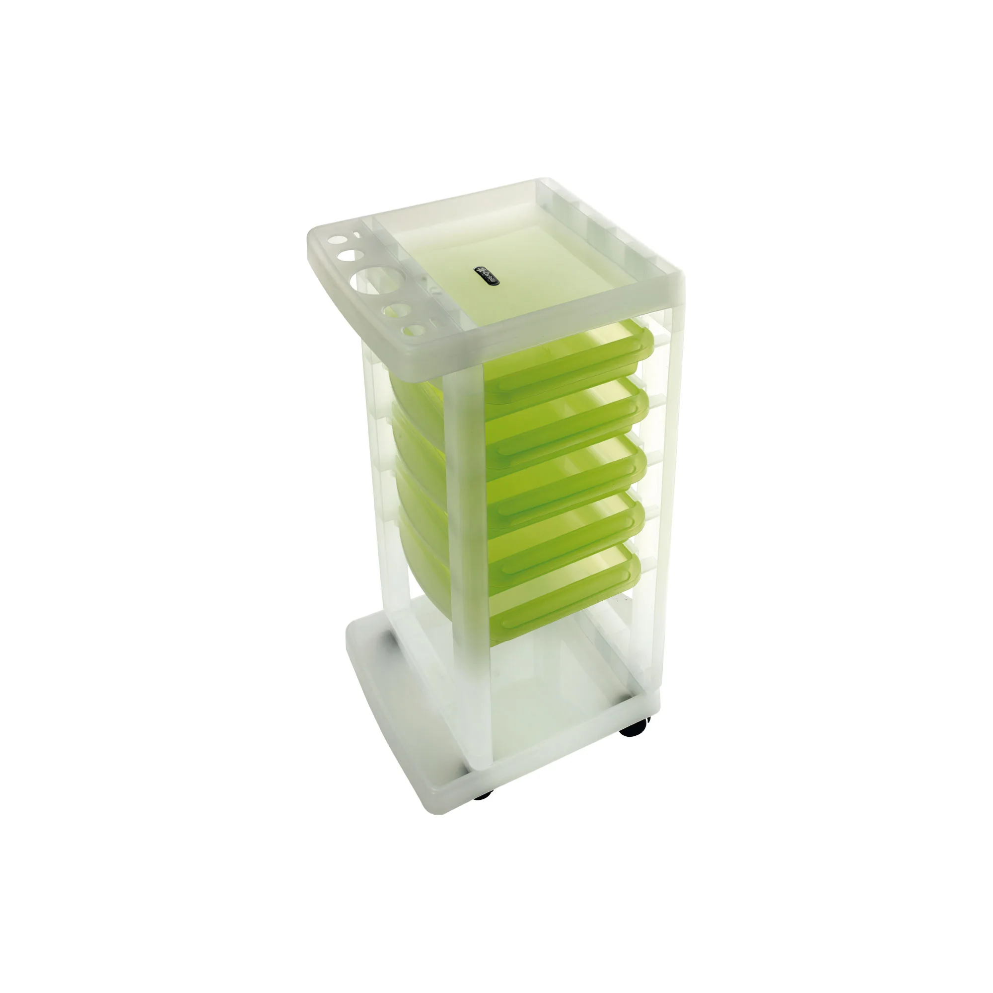Ceriotti Carrello oscar trasparente Verde
