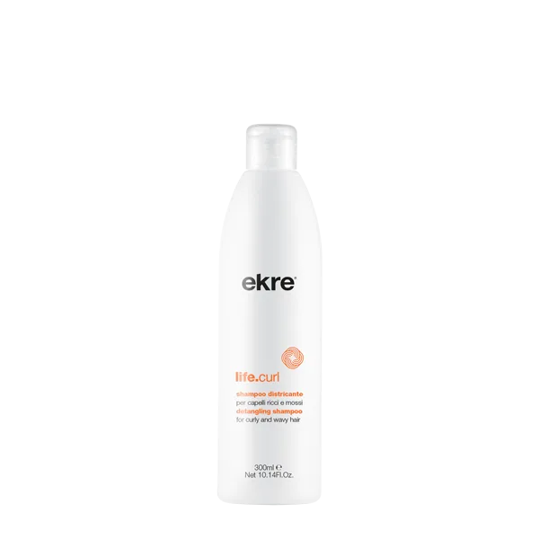 Ekre Life.Curl - Shampoo districante capelli ricci 300 ml.