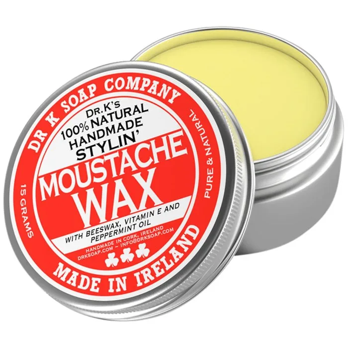 Dr K Soap Moustache Wax Cera Per Baffi 15 gr