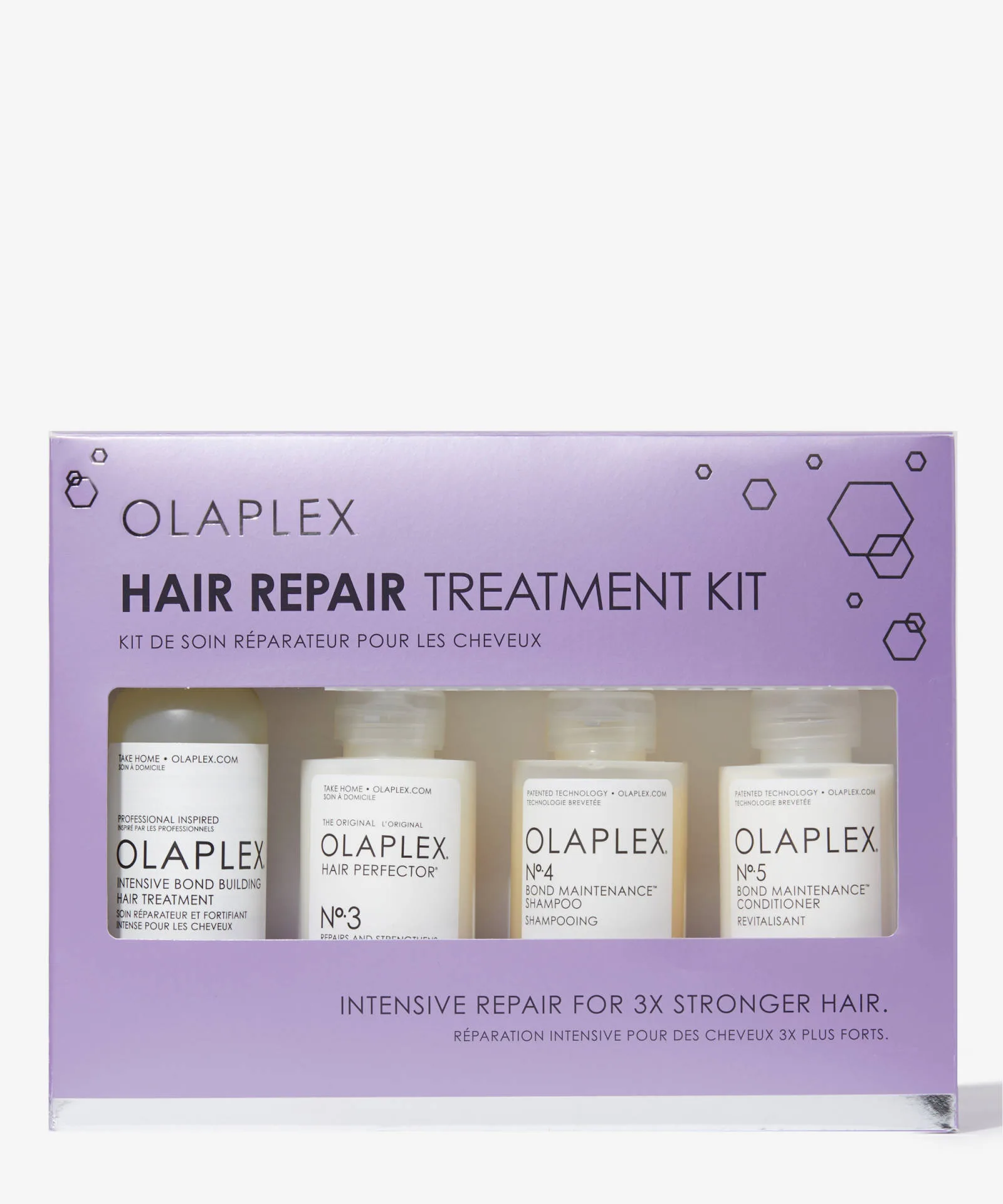 Olaplex Hair Repair Treatment Kit con 0 + 3 + 4 + 5