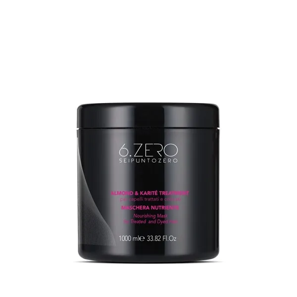 6.ZERO Almond Karite  Treatment Maschera nutriente 1000 ml.