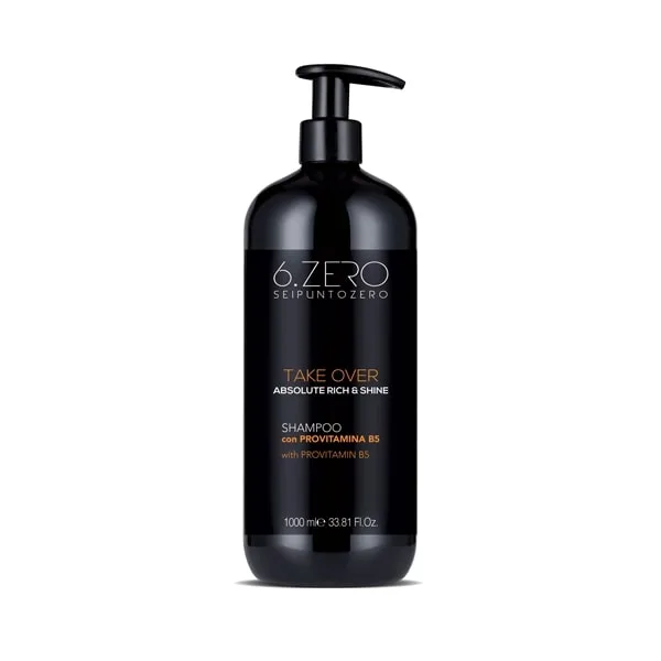 6.Zero Take Over – Absolute Rich & Shine Shampoo Capelli Secchi ed Opachi