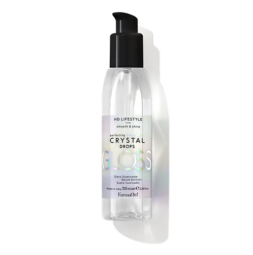FarmaVita HD LifeStyle Crystal Drops Serum 100ml - Siero Illuminante per doppie punte