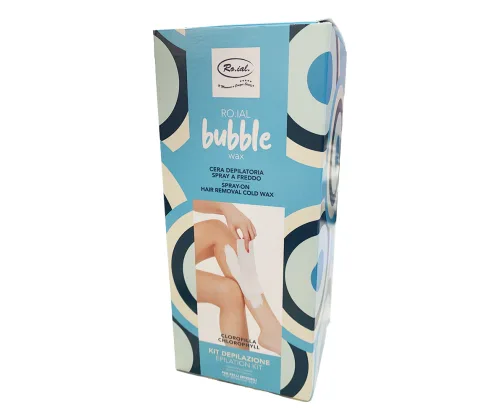 Kit cera depilatoria spray a freddo Bubble Wax Roial - immagine 2