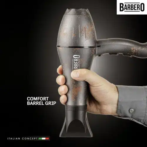 Asciugacapelli professionale da barbiere impugnatura anche sulla canna Barbero STHAUER - immagine 4